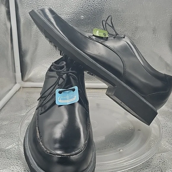 J Mens Dress Shoes Sz9.5 Black - Picture 4 of 9